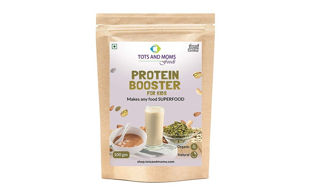 Tots And Moms Foods Protein Booster For Kids   Pack  100 grams